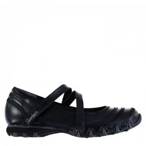 Image of Skechers Riboneer Memory Foam Ladies Shoes - Black