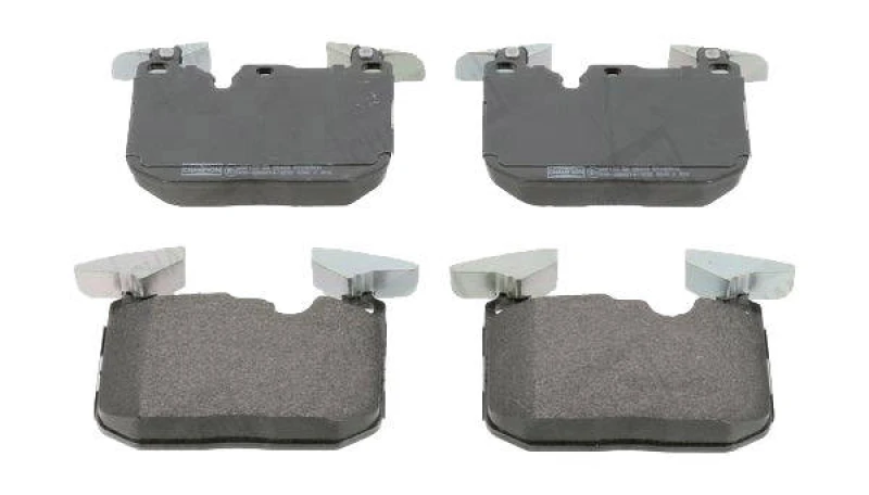 Image of CHAMPION 573355CH Brake pad set not prepared for wear warning indicator Brake Pad Set,disc brake (402)