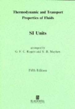 Image of Thermodynamic and Transport Properties of Fluids Paperback