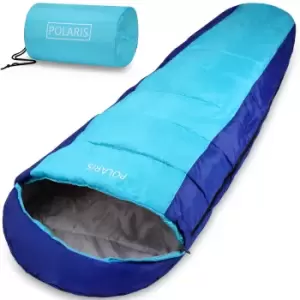 Image of Sleeping Bag Polaris Blue/Turquoise 210x75cm up to -7°C