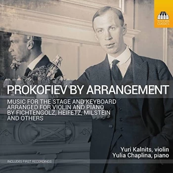 image of Yuri Kalnits - Prokofiev By Arrangement CD