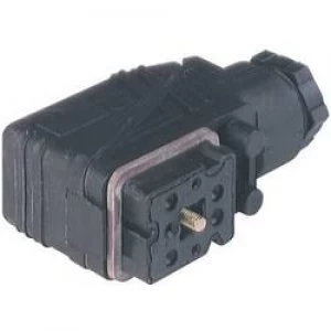 Image of Hirschmann 932 484 100 GO 610 WF Contact Box With M16 Cable Gland And Screw Contacts Black Number of pins6 PE