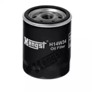 image of Spin-On Oil Filter H14W34 by Hella Hengst