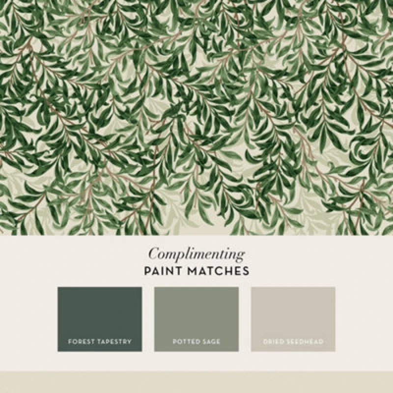 Image of William Morris Willow Bough Mural