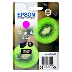 Image of Epson 202 Kiwi Magenta Ink Cartridge