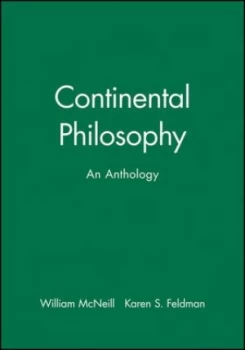 Image of Continental Philosophy by William Mcneill Book