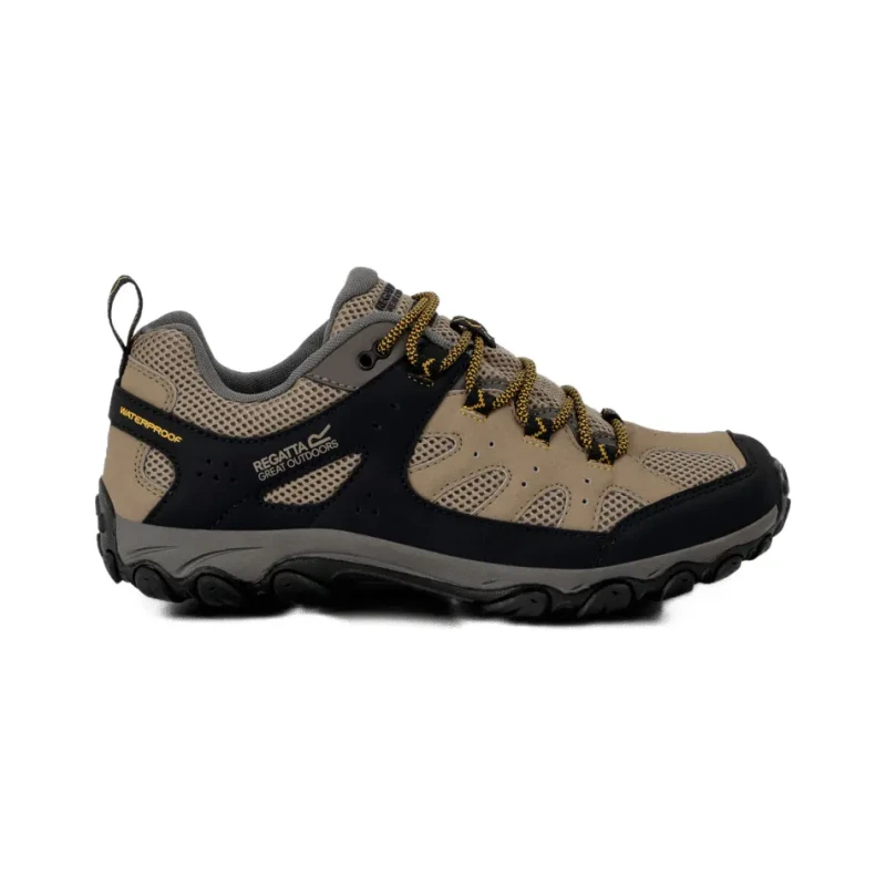Image of Regatta Regatta Men Edgepoint Breathable Waterproof Low Walking Shoes in Light Grey Size: 6.5 Light Grey 6.5 Male 5063516063100