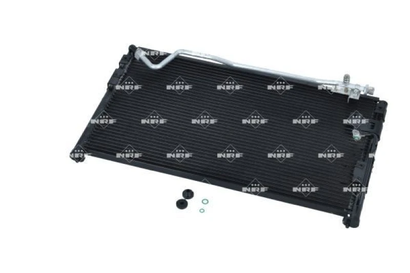 Image of NRF 35991 Condenser EASY FIT with seal ring, with nitrogen filling Aluminium Condenser,air conditioning (448)