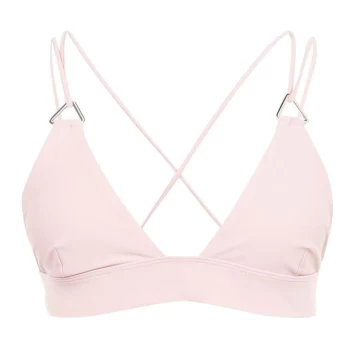 Image of Firetrap Eyelet Bikini Top Ladies - Blush