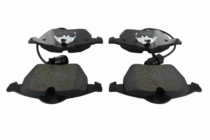 Image of VAICO V10-8169-1 Brake pad set Front Axle, incl. wear warning contact, Original VAICO Quality Brake Pad Set,disc brake (402)