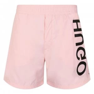 image of Hugo Boss Saba Swim Shorts Powder Pink Size L Men