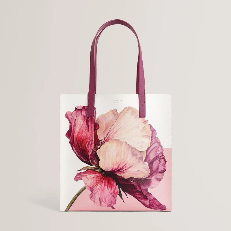 Image of Ted Baker Ted FlorlMed IconBag Ld62 Ivory female One Size