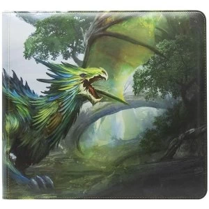 image of Dragon Shield Card Codex Zipster Binder - XL Olive 'Lavom'