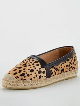 image of Kanna Dora20 Premium Espadrilles - Leopard Print