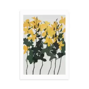 Image of East End Prints Orchids 7 Print Yellow