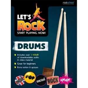 Image of Rockschool Let's Rock Drums by Rockschool Ltd (Paperback, 2013)