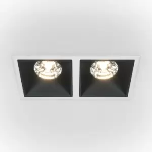 image of Maytoni Lighting - Maytoni Maytoni Alfa LED Twin Dimmable Recessed Downlight White, Black, 2100lm, 3000K