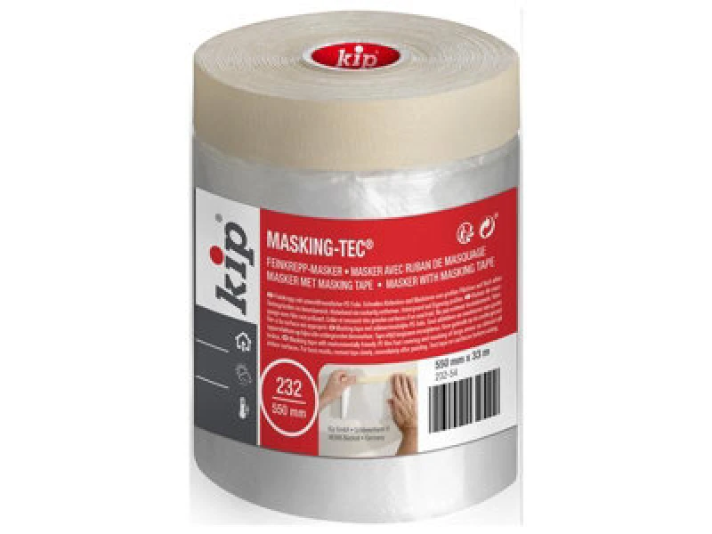 Image of Kip 224967 232 Plastic Masker Tape 0.55 X 33M Kip224967