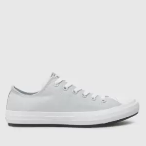 Image of Converse All Star Ox Marbled Trainers In Light Grey
