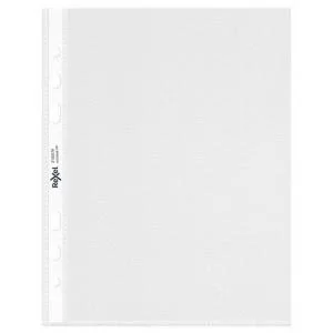 Image of Rexel EcoDesk Premium A5 Punched Pockets; Recyclable; Embossed; Pack