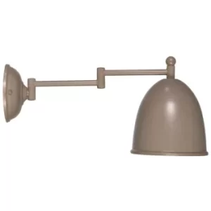 image of Pharmacy Dome Wall Light Pale Taupe