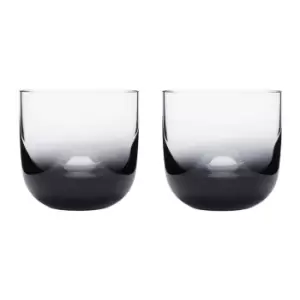 image of Tom Dixon Dixon Tank Whiskey Glasses - Set of 2 - Black