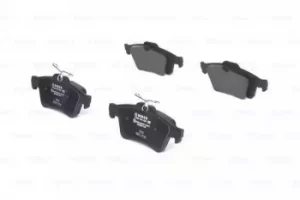 Image of Bosch 0986494528 Brake Pad Set Disc Brake Rear Axle