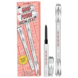 Image of Benefit Goof Proof Brow Pencil Duo Neutral Deep Brown