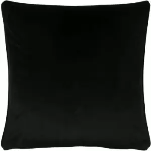 image of Opulence Soft Velvet Cushion Jet