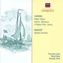 Image of Handel: Water Music/Mozart: Epistle Sonatas