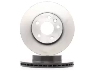 Image of PAIR PAINTED BREMBO BRAKE DISCS 09.7131.11