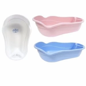 Image of Zexum Lightweight Portable Plastic Baby Bath - Pink