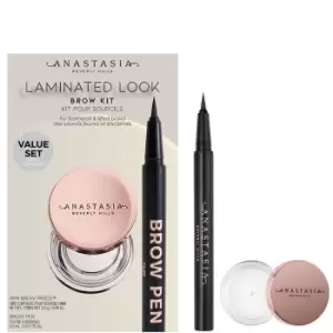 Image of Anastasia Beverly Hills Laminated Look Brow Kit (Various Shades) - Medium Brown