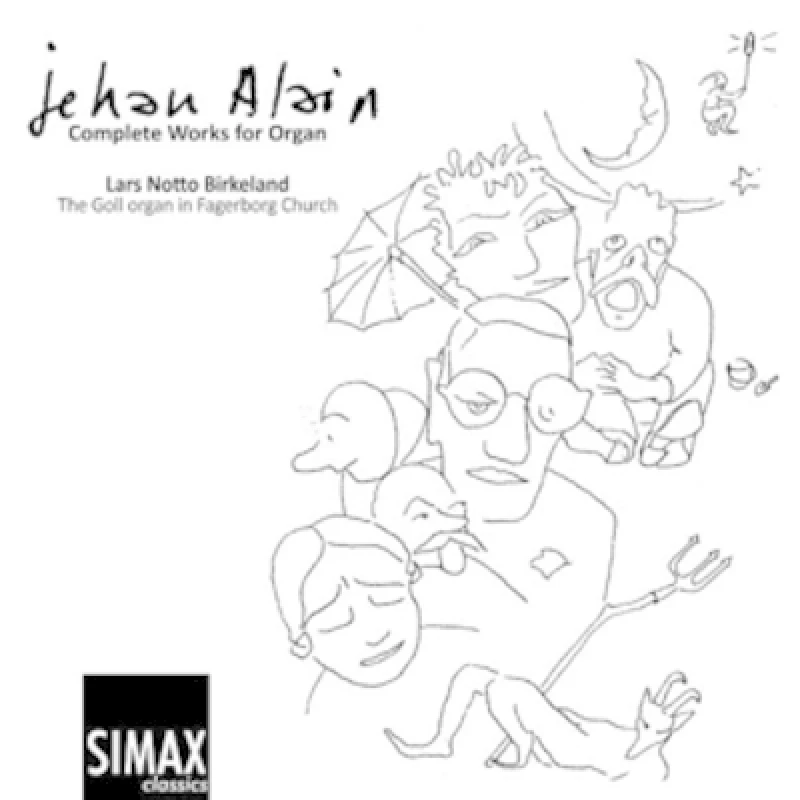 Image of Jehan Alain - Jehan Alain: Complete Works for Organ CD Album - Used