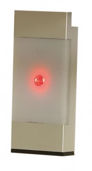 image of Wickes Chrome Touch Sensor Switch with Nightlight - 30W