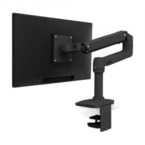Image of Ergotron LX Series 45-241-224 flat panel desk mount 86.4cm (34") Clamp/Bolt-through Black