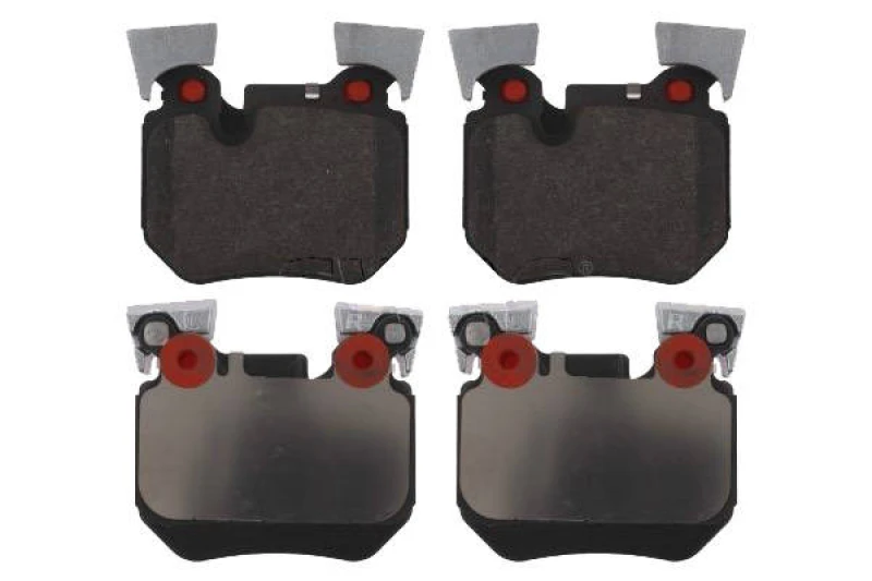Image of SWAG 20 91 6767 Brake pad set Rear Axle, prepared for wear warning indicator Brake Pad Set,disc brake (402)