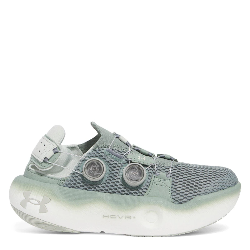 Image of Under Armour Unisex Kids Infinite Mega Everyday Neutral Road Running Shoes Green unisex 5.5 (38.5)