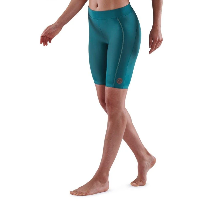 Image of Skins Sr3 Hf Tights Performance Tights 8 (XS) Green 34902216310