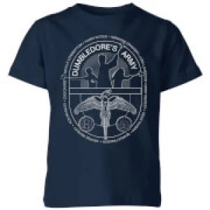 Image of Harry Potter Dumblerdore's Army Kids T-Shirt - Navy - 11-12 Years