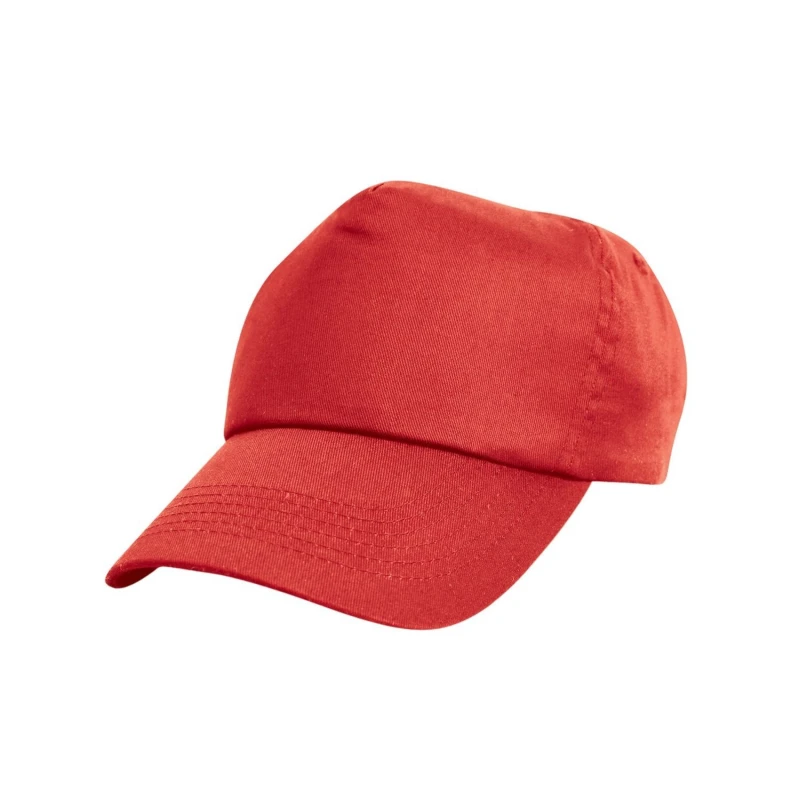Image of Result Black Cap in Red Red Unisex One Size