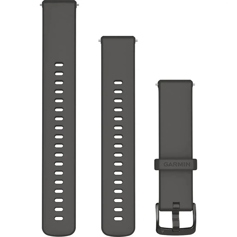 Image of Garmin 010-13256-00 Quick Release Bands (18mm) Pebble Grey Watch