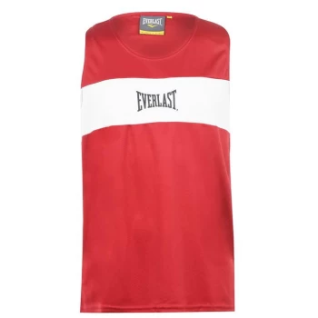 Image of Everlast Muscle Vest - Red/White