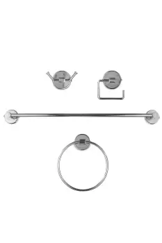 Image of OurHouse 4pc Fittings Chrome