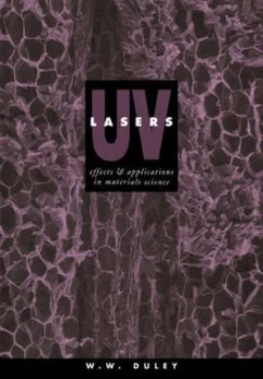 Image of Uv Lasers by W. W. Duley Paperback