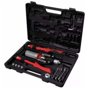 image of KS Tools 11 Piece Universal Riveting Tool Set 150.9630