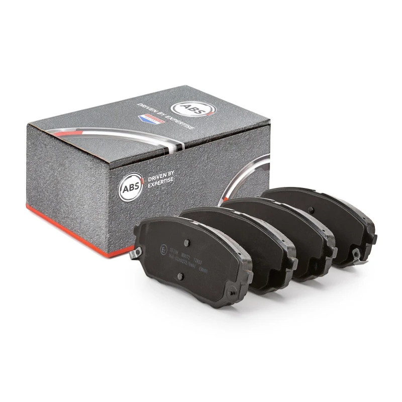 Image of A.B.S. 35108 Brake pad set with acoustic wear warning Brake Pad Set,disc brake (402)