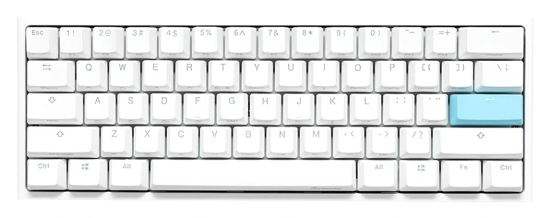 Image of Ducky One 2 Pro Mini White RGB Cherry MX Black Switch