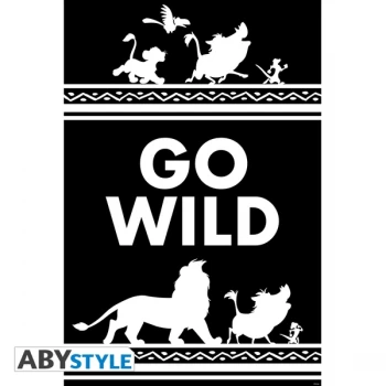 Image of Disney - The Lion King Go Wild (91.5 x 61cm) Large Poster