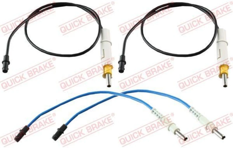 Image of QUICK BRAKE Brake pad wear sensor QUICK BRAKE WS 0256 A